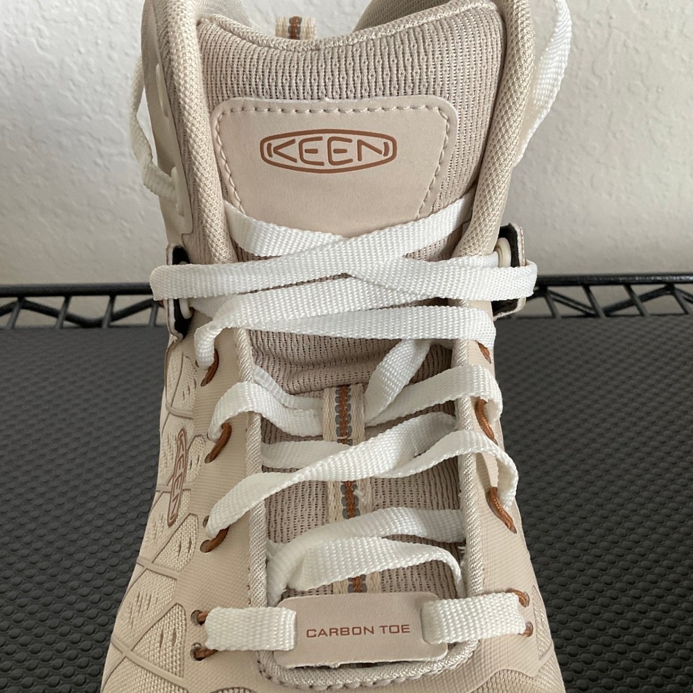 Keen Utility Vista Energy Mid Carbon Toe Work Boots Womens 9 White Grey S391 - Picture 13 of 15